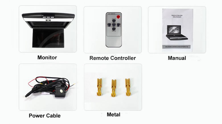 10.1'' Roof Monitor Accessories