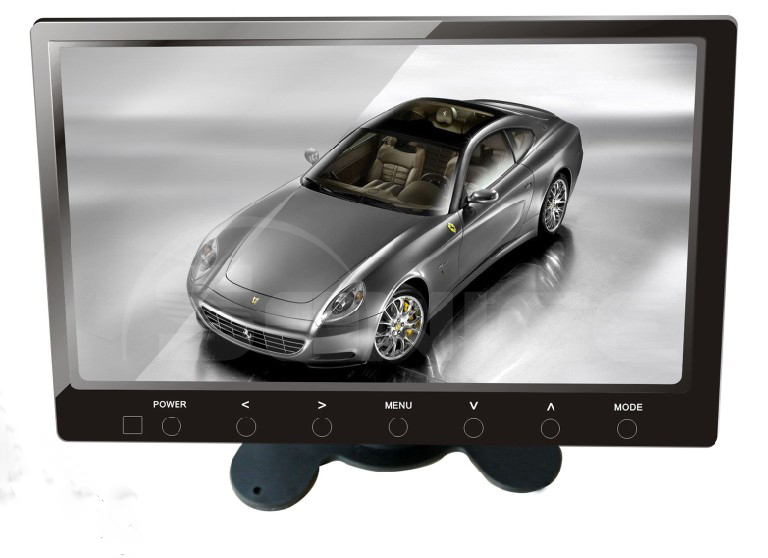 9'' Super Slim Car LCD Monitor with Touch Buttons
