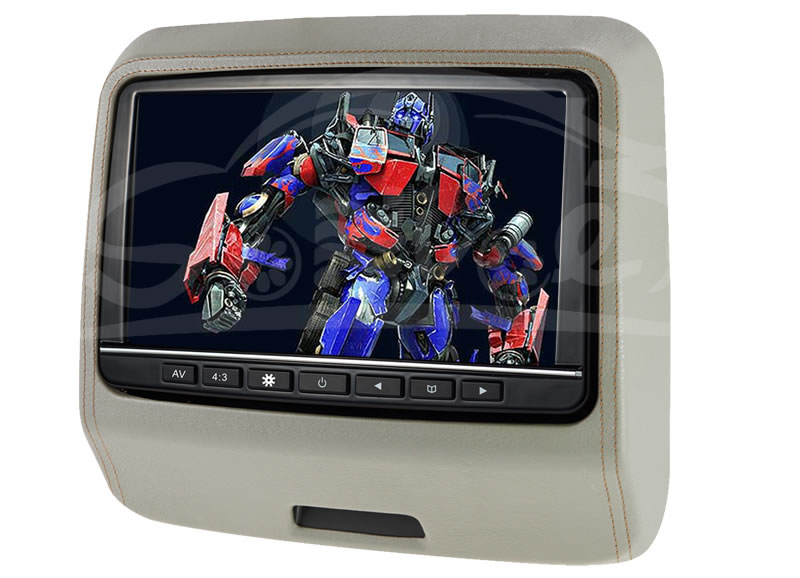 9 inch Clip on Headrest Monitor