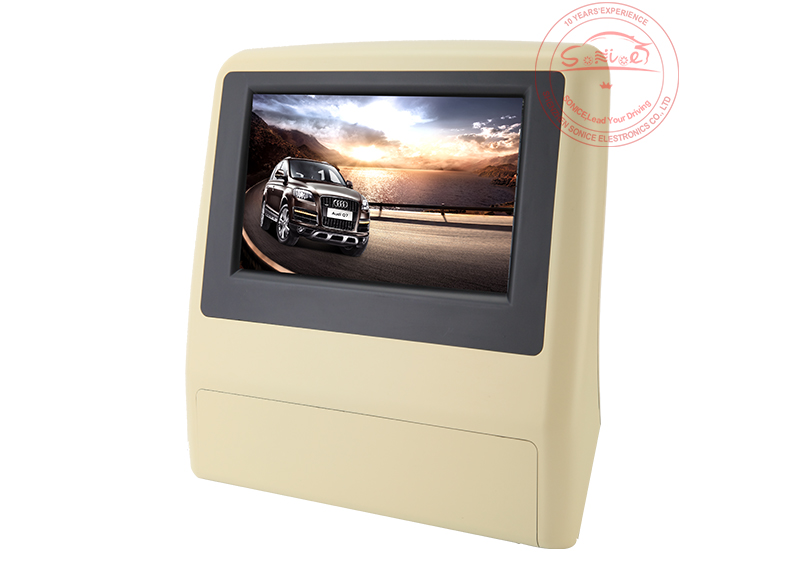 7 inch Clip-on Headrest Slot-in DVD Player