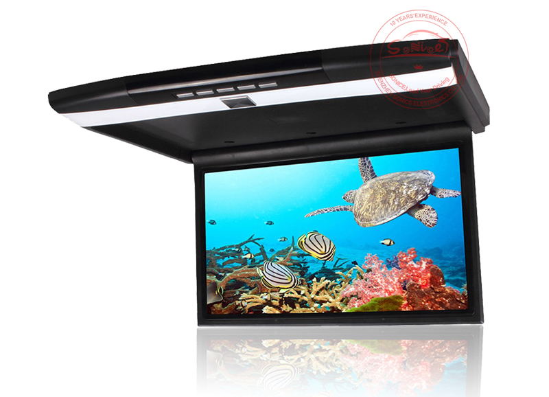 Super Slim 15.6'' Roof Mounted Monitor with HDMI Input