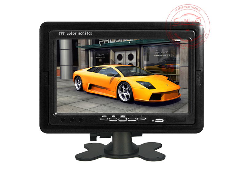 7'' TFT LCD Car Rear Dashboard Monitor