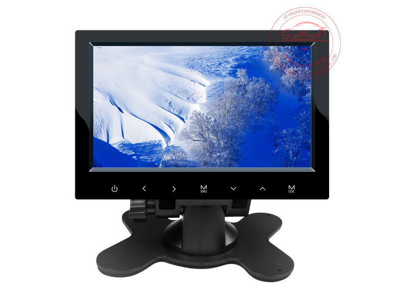 7'' Super Slim Car Stand Alone Monitor with Touch Buttons